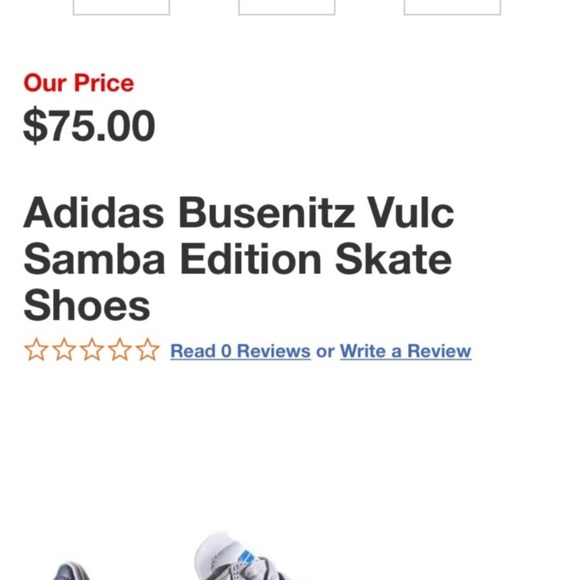 Adidas‎ Busenitz Vulc Samba skateboarding shoes 10 - Picture 6 of 11